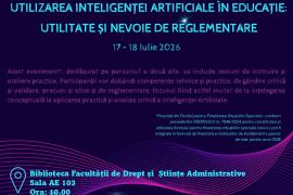 UTILIZAREA INTELIGENȚEI ARTIFICIALE ÎN EDUCAȚIE:  UTILITATE ȘI NEVOIE DE REGLEMENTARE