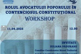ROLUL AVOCATULUI POPORULUI ÎN CONTENCIOSUL CONSTITUȚIONAL