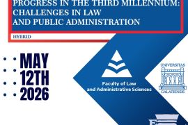 18th International Conference EXPLORATION, EDUCATION AND PROGRESS IN THE THIRD MILLENNIUM: CHALLENGES IN LAW  AND PUBLIC ADMINISTRATION