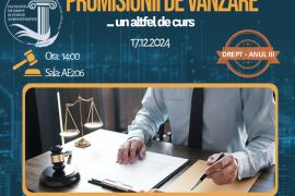 Paradigmele juridice ale promisiunii de vânzare ...un altfel de curs