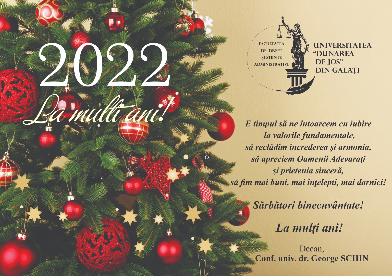 Felicitare sarbatori 2021