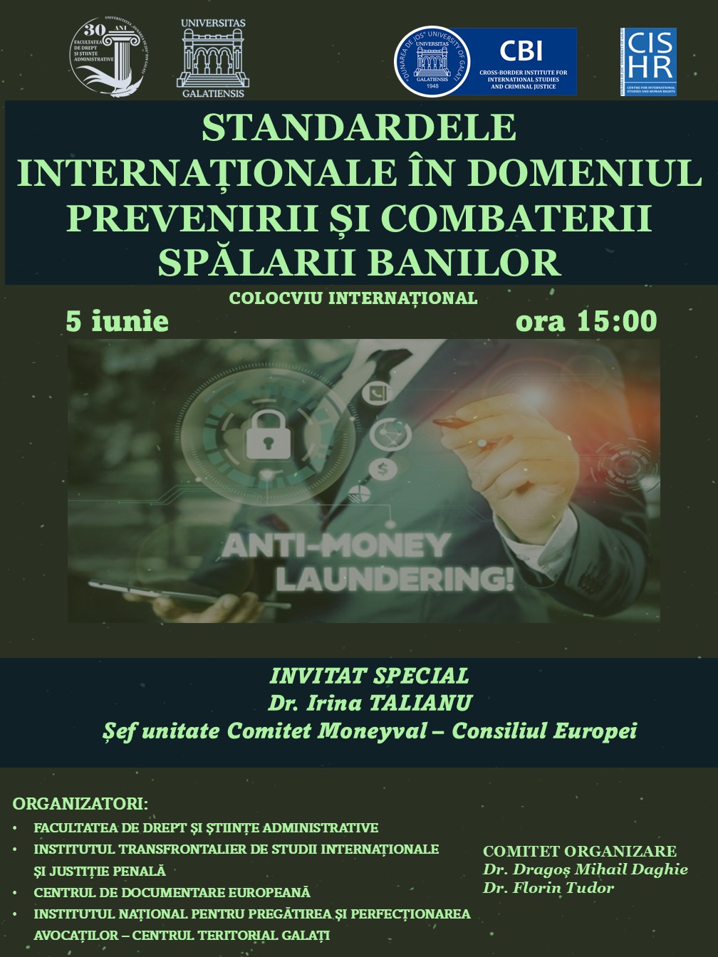 5 iunie Spalare bani