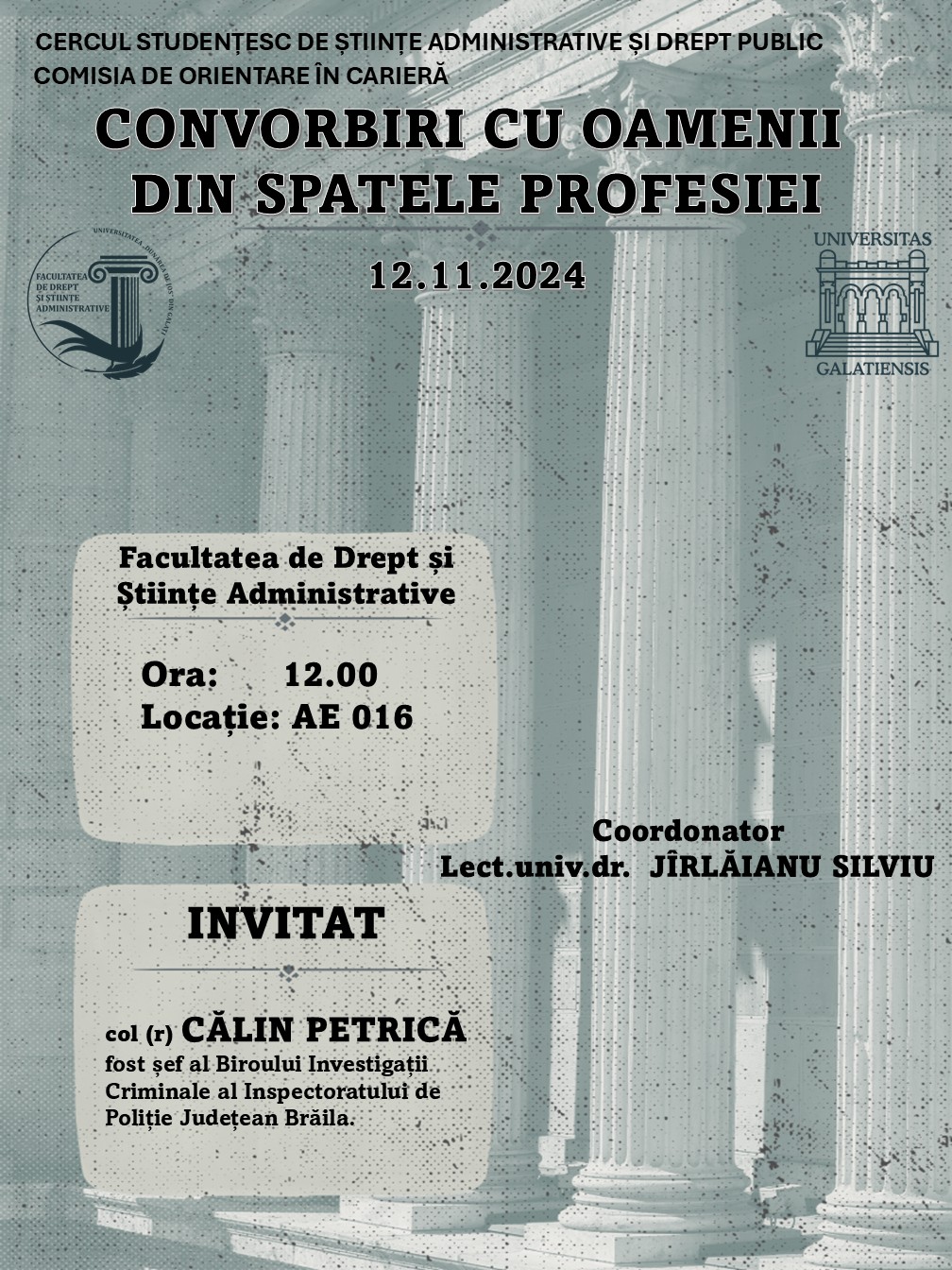 Afis eveniment Jirlaianu 24