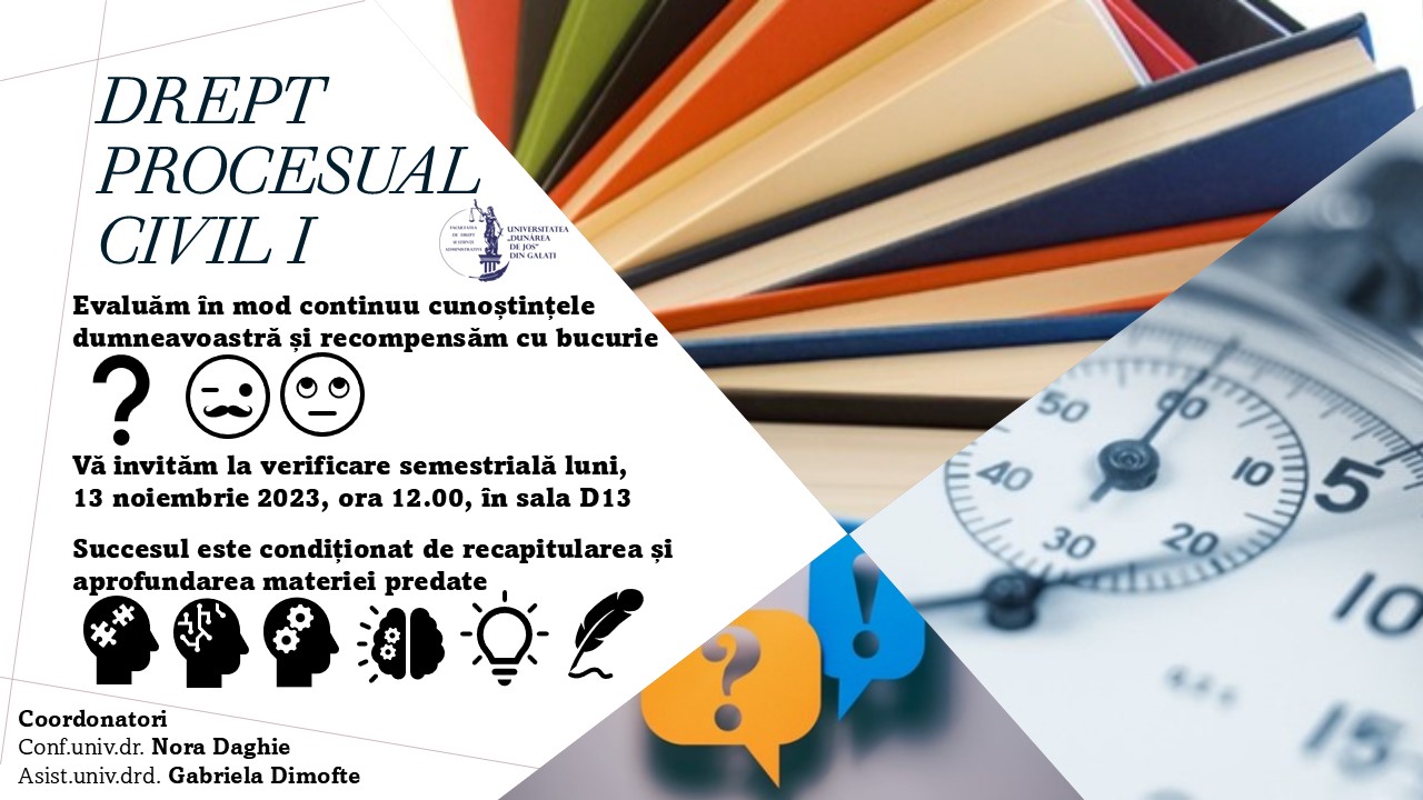 Drept procesual civil 1nov 2023